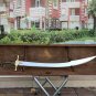TURKISH FIGHTING SWORD CUSTOM HANDMADE J2 STEEL 35" HUNTING SWORD WITH WOOD