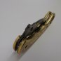 KNIFE CUSTOM HANDMADE DAMASCUS STEEL 7" HUNTING KARAMBIT KNIFE WITH BRASS HANDLE