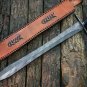 KNIFE CUSTOM HANDMADE DAMASCUS STEEL 30" HUNTING SWORD WITH MICARTA HANDLE