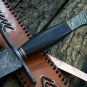 KNIFE CUSTOM HANDMADE DAMASCUS STEEL 30" HUNTING SWORD WITH MICARTA HANDLE