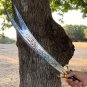 Handcrafted Zulfiqar Ali's Sword Handmade 40" SWORD WITH BUFFALO HORN HANDLE