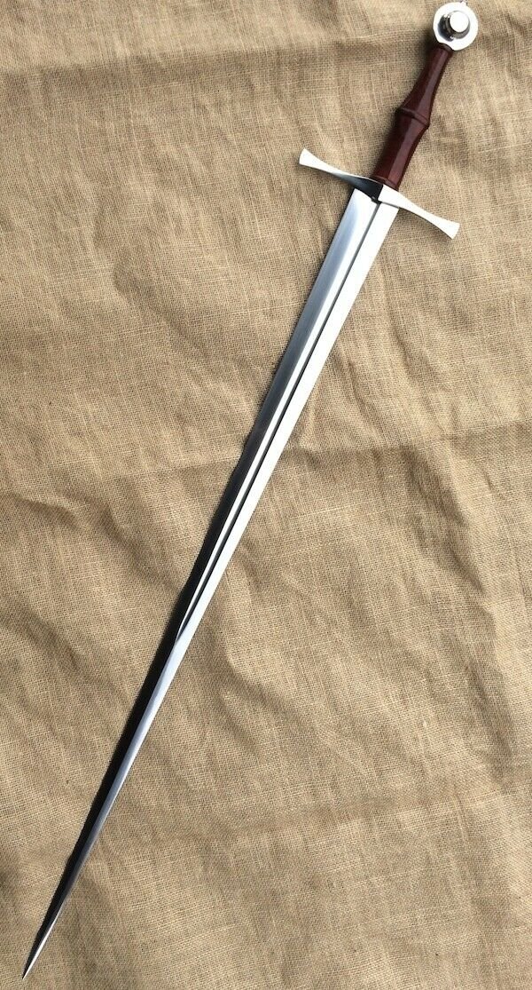 KNIFE CUSTOM HANDMADE D2 STEEL 41" LONG HUNTING SWORD WITH WOOD HANDLE