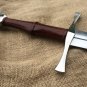KNIFE CUSTOM HANDMADE D2 STEEL 41" LONG HUNTING SWORD WITH WOOD HANDLE