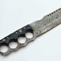KNIFE CUSTOM HANDMADE DAMASCUS STEEL 12" HUNTING TRACKER KNIFE WITH SHEATHHANDLE