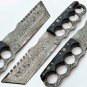 KNIFE CUSTOM HANDMADE DAMASCUS STEEL 12" HUNTING TRACKER KNIFE WITH SHEATHHANDLE