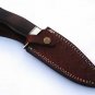 KNIFE CUSTOM HANDMADE DAMASCUS STEEL 10" HUNTING KNIFE WITH WOOD HANDLE