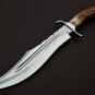 KNIFE CUSTOM HANDMADE D2 STEEL 16" HUNTING KNIFE WITH STAG HORN HANDLE