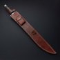 KNIFE CUSTOM HANDMADE 1095 STEEL 23" HUNTING SWORD WITH WOOD & HORN HANDLE