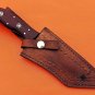 KNIFE CUSTOM HANDMADE DAMASCUS STEEL 10" HUNTING KNIFE WITH MICARTA HANDLE