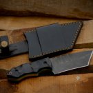 CUSTOM HANDMADE D2 STEEL 8.0" HUNTING KNIFE, SKINNER KNIFE, SURVIVAL KNIFE, EDC