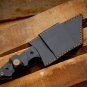 CUSTOM HANDMADE D2 STEEL 8.0" HUNTING KNIFE, SKINNER KNIFE, SURVIVAL KNIFE, EDC