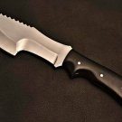 CUSTOM HANDMADE D2 STEEL 12" TRACKER KNIFE, HUNTING KNIFE, TACTICAL KNIFE, EDC
