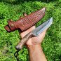 CUSTOM HANDMADE D2 STEEL 12" HUNTING KNIFE, SKINNER KNIFE, BUSHCRAFT KNIFE EDC