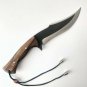CUSTOM HANDMADE D2 STEEL 12" HUNTING KNIFE, SKINNER KNIFE, SURVIVAL KNIFE WOOD