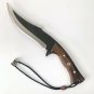 CUSTOM HANDMADE D2 STEEL 12" HUNTING KNIFE, SKINNER KNIFE, SURVIVAL KNIFE WOOD
