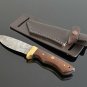 CUSTOM HANDMADE DAMASCUS STEEL 10" HUNTING KNIFE, SKINNER KNIFE, BUSHCRAFT KNIFE