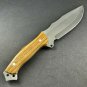 CUSTOM HANDMADE D2 STEEL 10" BUSHCRAFT KNIFE, SKINNER KNIFE, HUNTING OUTDOOR EDC