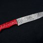 CUSTOM HANDMADE DAMASCUS STEEL 12" HUNTING KNIFE, SKINNER KNIFE, OUTDOOR KNIFE