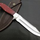 CUSTOM HANDMADE D2 STEEL 12" HUNTING KNIFE, SKINNER KNIFE, TRADITIONAL KNIFE EDC