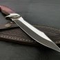 CUSTOM HANDMADE D2 STEEL 12" HUNTING KNIFE, SKINNER KNIFE, TRADITIONAL KNIFE EDC