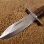 KA-BAR BEAUTIFUL HANDMADE 10" SMALL BOWIE KNIFE, TRADITIONAL KNIFE, HUNTING TOOL