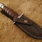 KA-BAR BEAUTIFUL HANDMADE 10" SMALL BOWIE KNIFE, TRADITIONAL KNIFE, HUNTING TOOL