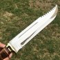 CUSTOM HANDMADE D2 STEEL 18" HUNTING BOWIE KNIFE, OUTDOOR KNIVES, EDC KNIVES
