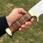 CUSTOM HANDMADE D2 STEEL 18" HUNTING BOWIE KNIFE, OUTDOOR KNIVES, EDC KNIVES