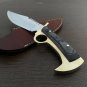 CUSTOM HANDMADE D2 STEEL 11" HUNTING KNIFE, SKINNER KNIFE, TACTICAL KNIFE, EDC