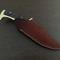 CUSTOM HANDMADE D2 STEEL 11" HUNTING KNIFE, SKINNER KNIFE, TACTICAL KNIFE, EDC