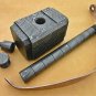 CUSTOM HANDMADE DAMASCUS STEEL 12" DAMASCUS HAMMER, THOR HAMMER, EDC KNIVES