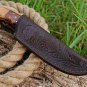 CUSTOM HANDMADE DAMASCUS STEEL 10" HUNTING KNIFE, SKINNER KNIFE, BOWIE KNIFE,EDC