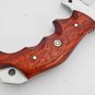HANDMADE D2 STEEL 9.5" HUNTING TRACJKER KNIFE, SKINNER KNIFE, SURVIVAL KNIFE EDC