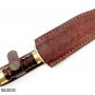 CUSTOM HANDMADE DAMASCUS STEEL 12" HUNTING KNIFE, SKINNER KNIFE, DAGGER KNIFE