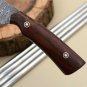 CUSTOM HANDMADE DAMASCUS STEEL 7.5" HUNTING KNIFE, SKINNER KNIFE, BUSHCRAFT EDC