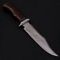 CUSTOM HANDMADE DAMASCUS STEEL 13" HUNTING KNIFE, SKINNER KNIFE, BOWIE KNIFE,EDC