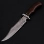 CUSTOM HANDMADE DAMASCUS STEEL 13" HUNTING KNIFE, SKINNER KNIFE, BOWIE KNIFE,EDC