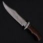 CUSTOM HANDMADE DAMASCUS STEEL 13" HUNTING KNIFE, SKINNER KNIFE, BOWIE KNIFE,EDC