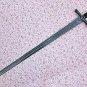 CUSTOM HANDMADE DAMASCUS STEEL 42" SWORD ART, SWORD KNIFE, WITH WOOD HANDLE, EDC