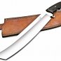 HANDMADE D2 STEEL 18" HUNTING KNIFE, MATCHATE KNIFE, KUKRI KNIFE TACTICAL KNIFE