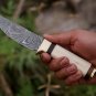 HANDMADE DAMASCUS STEEL KNIFE 9.0" HUNTING KNIFE, SKINNER KNIFE, BUSHCRAFT KNIFE