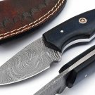 HANDMADE DAMASCUS STEEL 7" SKINNER KNIFE, EDC KNIFE, POCKET KNIFE, BUSHCRAFT