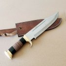 CUSTOM HANDMADE D2 STEEL 15" HUNTING BOWIE KNIFE, SURVIVAL KNIFE, EDC OUTDOOR
