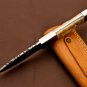 HANDMADE DAMASCUS STEEL 8.5" HUNTING KNIFE, SKINNER KNIFE, BUSHCRAFT KNIFE, EDC
