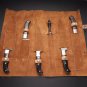 CUSTOM HANDMADE DAMASCUS STEEL CHEF KNIFE SET, KITCHEN KNIFE, COOKWARE SET,EDC