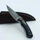 CUSTOM HANDMADE DAMASCUS STEEL 9.0" SKINNER KNIFE, HUNTING KNIFE, SURVIVAL KNIFE