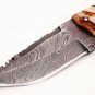 HANDMADE DAMASCUS STEEL 9.0" HUNTING KNIFE, SKINNER KNIFE, BUSHCRAFT KNIFE, EDC