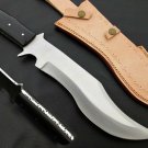 CUSTOM HANDMADE D2 STEEL 14" HUNTING KNIFE, SKINNER KNIFE, BOWIE KNIFE, EDCKNIFE