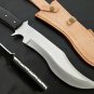 CUSTOM HANDMADE D2 STEEL 14" HUNTING KNIFE, SKINNER KNIFE, BOWIE KNIFE, EDCKNIFE