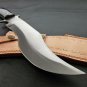 CUSTOM HANDMADE D2 STEEL 14" HUNTING KNIFE, SKINNER KNIFE, BOWIE KNIFE, EDCKNIFE